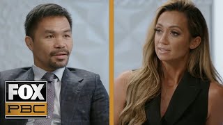Manny Pacquiao Talks Longevity Fight Legacy And More With Kate Abdo Pbc On Fox