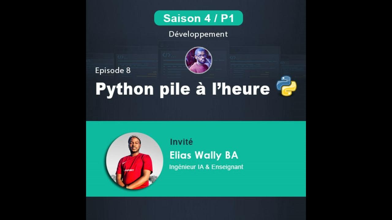 S4P1E8 - Python pile à l'heure - YouTube