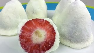 FROZEN YOGHURT STRAWBERRIES (How to)