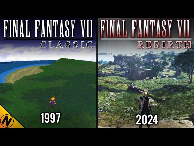 Final Fantasy VII Rebirth vs Original | Direct Comparison class=