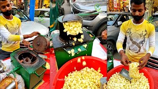 Popcorn Making Machine Street Food | Indian Street Food