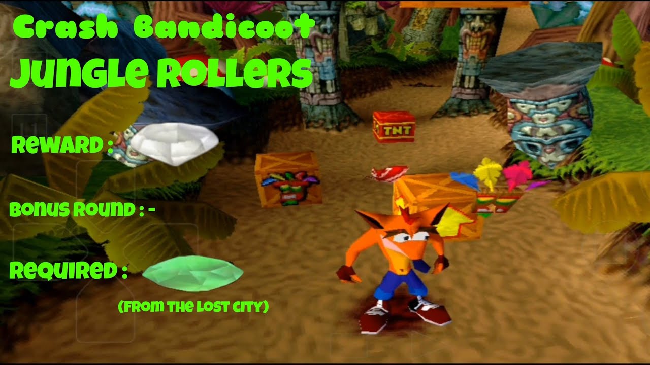 Jungle Rollers All Boxes Crash Bandicoot YouTube