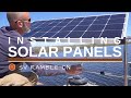 SV Ramble On - Installing Solar Panels