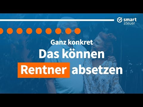 Ganz konkret: Das können Rentner ABSETZEN