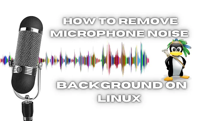 How To Remove Microphone NOISE background on Linux All Distros