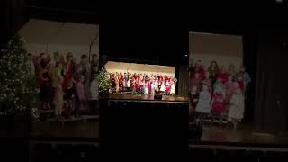 Hunter's 3rd grade Christmas program 2016