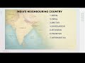 India's Neighbouring Countries in 60 Seconds! 🌏