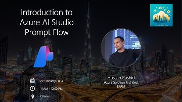 Introduction to Azure AI Studio Prompt Flow by Azure Middle East