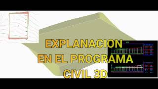 como calcular volumen de corte y relleno de una explanacion en civil 3d 2018