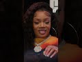 Capture de la vidéo Glorilla Shows Off Her New Dermal Piercings 👀