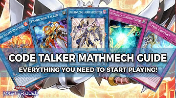 Code Talker Mathmech Combo Guide Post @Ignister Support - Yu-Gi-Oh! Master Duel