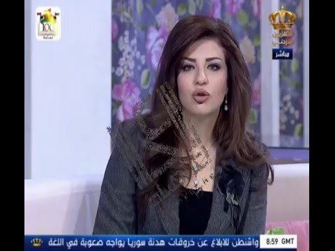 المذيعة لانا قسوس تبكي ع الهوا من كلمات والد الشهيد الأردني الزيود