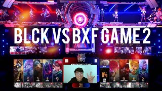 TINDI NG LABAN! MSC PLAYOFFS GAME 2 - BLCK VS BxF REACTION VIDEO