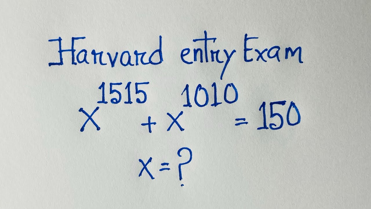 A nice Algebra problem Solution | Olympiad Mathematics | - YouTube