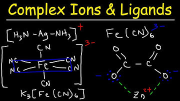 Complex Ions, Ligands, & Coordination Compounds, Basic Introduction   Chemistry