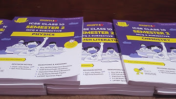 PART 1 | Exam18 Semester 2 books for Class 10th ICSE Semester 2 | ICSE 10 SEMESTER 2 |