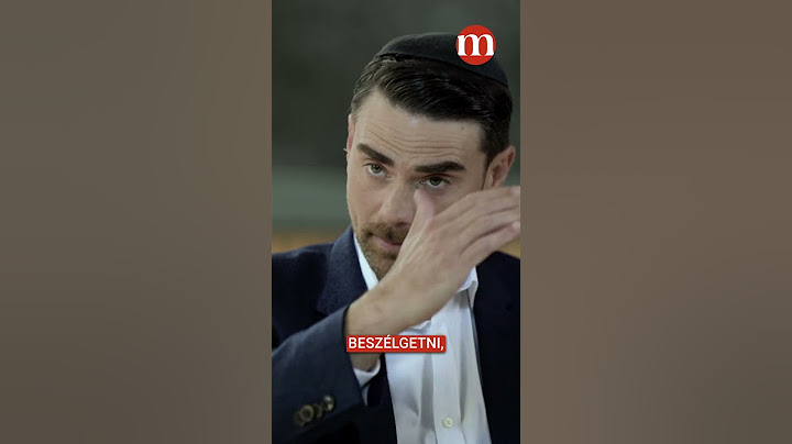 Ez Ben Shapiro véleménye Orbán Viktor filozófiájáról. ☝️🇭🇺