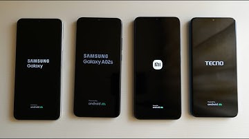 Samsung Galaxy vs Xiaomi Redmi vs Tecno Boot animation