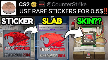 NEW CS2 Sticker Slab TUTORIAL (HOW IT WORKS & HIDDEN SECRETS)