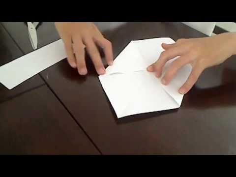 How to make a cootie catcher - YouTube