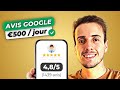 Comment faire 500 jour avec les avis google 1minclient