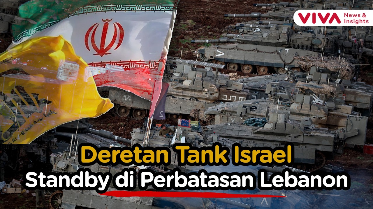 Eskalasi Besar di Timur Tengah! Pergerakan Tank Israel Picu Alarm Perang Baru