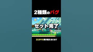 二種類のバグどっちが正解？【マリオメーカー２】