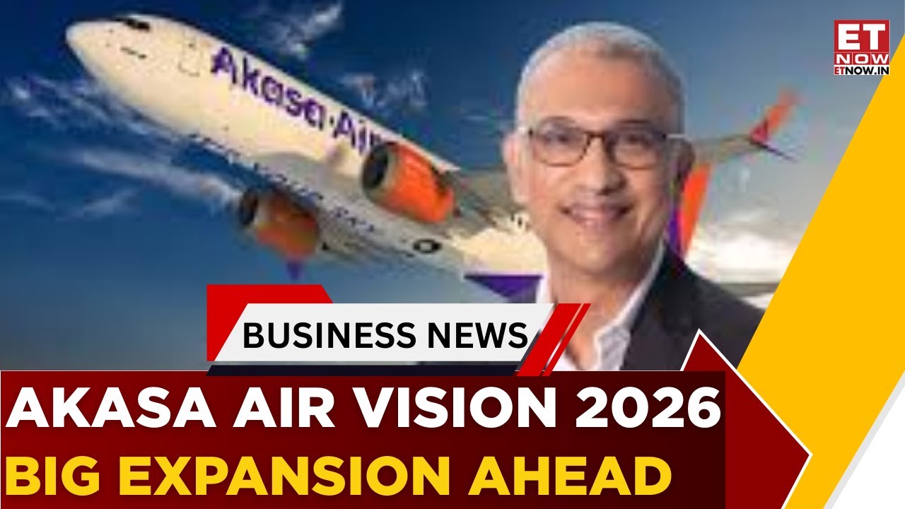 Akasa Air CEO Vinay Dubey On Growth, Fleet & International Push | Vision 2026 | Business News