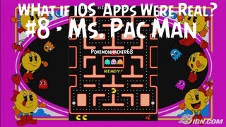 What If Ios Apps Were Real? Ms. Pac Man Edition