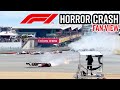 Fan View of F1 Horror Crash - Formula 1 British Grand Prix 2022