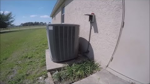 Trane Outdoor unit not coming on