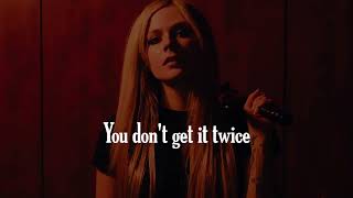 Avril Lavigne - Bite Me (Acoustic)(Lyrics)