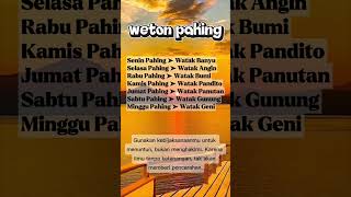Download Lagu weton pahing #primbonjawakuno #katakatabijakbahasajawa #katakatabijak #katakatabijakjawa #nasehat MP3