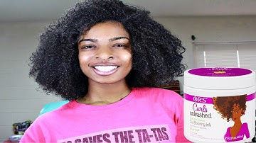 ORS Curls Unleashed Curl Boosting Jelly | HOLD CURLS