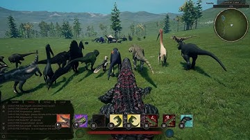 Herbi vs Carni WAR Path of Titans