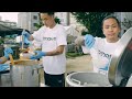 名店・串源さんコラボ！一緒にホルモンポッカ300人前作ってみた！