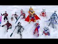 Ultraman play snow games -ultraman surprise egg toys game 一起來拯救超人力霸王們吧