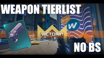 My Weapon Tier List Hyperscape (SOLO PC)