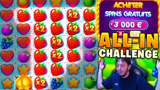 ALL IN CHALLENGE SUR FRUIT PARTY : MA MEILLEURE WIN ?