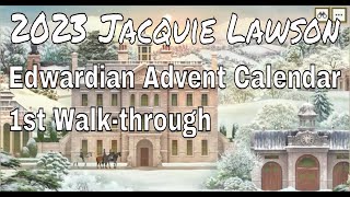 Jacquie Lawson's 2023 Advent Calendar November 1st Walkthrough look!