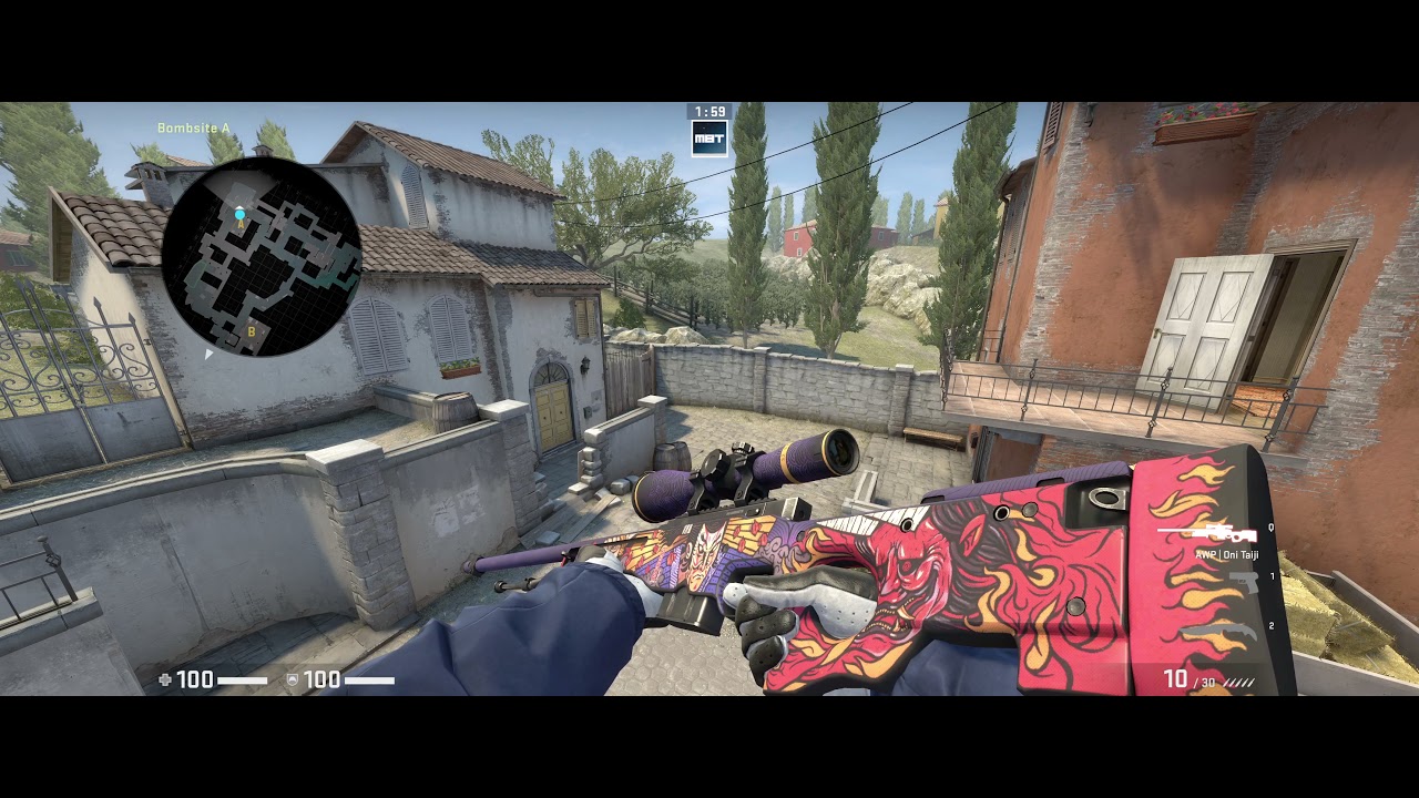AWP Oni Taiji Factory New Showcase CS:GO (3440x1440 resolution 21:9 ...
