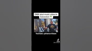 DMX ￼shot music video in Galveston TX
