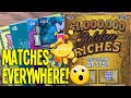 💰 Matches EVERYWHERE! 🔥 **BIG WIN** $50 $1,000,000 Golden Riches 💵 TEXAS LOTTERY Scratch Offs