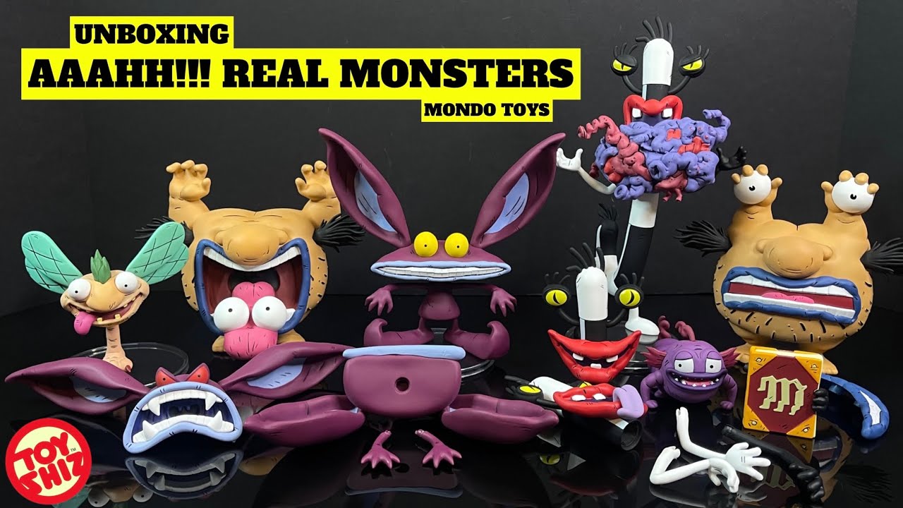 2025 AAAHH!!! REAL MONSTERS DELUXE BOX SET | Mondo Squads Line