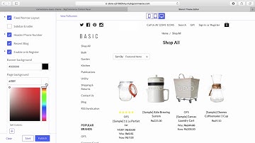 bigcommerce free basic stencil theme customize - Bigmadness.com