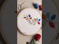 Beautiful Embroidery Stitches//Needle&Embroidery//short