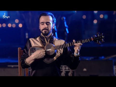 Shagriyar Imanov, Tar musician from Azerbaijan and Natig Rhythm group, drummers from Azerbaijan