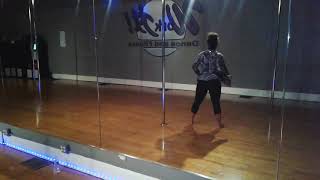 Pregnant Pole Dancer - Baby #1