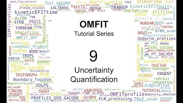 OMFIT tutorial series 9 - Uncertainty Quantification