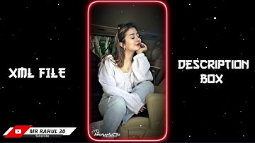 PAPI PAPI 💫💋 NEW TREND XML FILE 🖇️♻️ BY MR RAHUL 30 🖇️💛